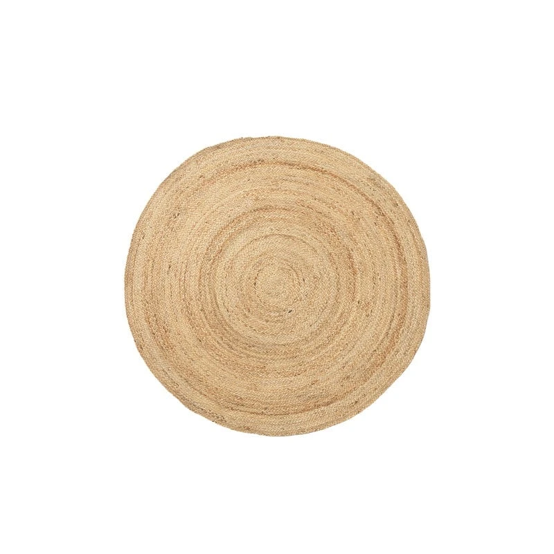 Ferm LIVING Petit Tapis Rond En Jute Eternal, Naturel 3 Ferm LIVING Petit Tapis Rond En Jute Eternal, Naturel