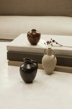 Ferm LIVING Vase Ary Mini, L, Sable -ferm LIVING Magasin fermLIVING AW21 AryMiniVases image