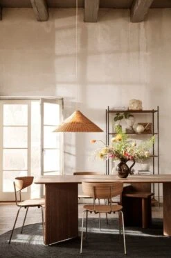 Ferm LIVING Abat-jour Dou 68 cm, Naturel -ferm LIVING Magasin fermLIVING Dou Mingle Table image