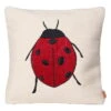 Ferm LIVING Coussin Brodé Forest, Coccinelle 1 Ferm LIVING Coussin Brodé Forest, Coccinelle -ferm LIVING Magasin fermLIVING ForestEmbroideredCushion Ladybird 1104264930 pack 1