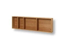 Ferm LIVING Étagère Bon, 80 cm, Chêne Huilé -ferm LIVING Magasin fermLIVING AW22 Bon Shelf 1104266370 pack 2