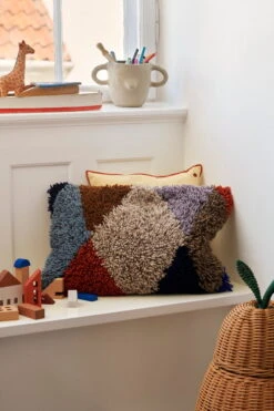 Ferm LIVING Coussin Tufté Harlequin, 40 x 60 cm, Multicolore -ferm LIVING Magasin fermLIVING AW22 HarlequinTuftedCushion 1104266492 image 4