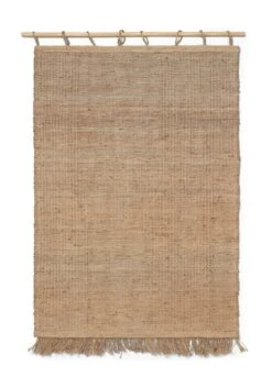 Ferm LIVING Tapis Mural Harvest, 100 x 165 cm, Naturel -ferm LIVING Magasin fermLIVING AW22 HarvestWallRug 1104266299 pack 2