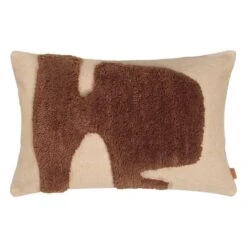 Ferm LIVING Coussin Lay, 40 x 60 cm, Sable - sugar Kelp
