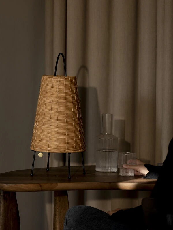 Ferm LIVING Lampe De Table Portable Porti Braided, Naturel 6 Ferm LIVING Lampe De Table Portable Porti Braided, Naturel – Image 4