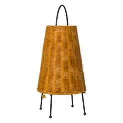 Ferm LIVING Lampe De Table Portable Porti Braided, Naturel