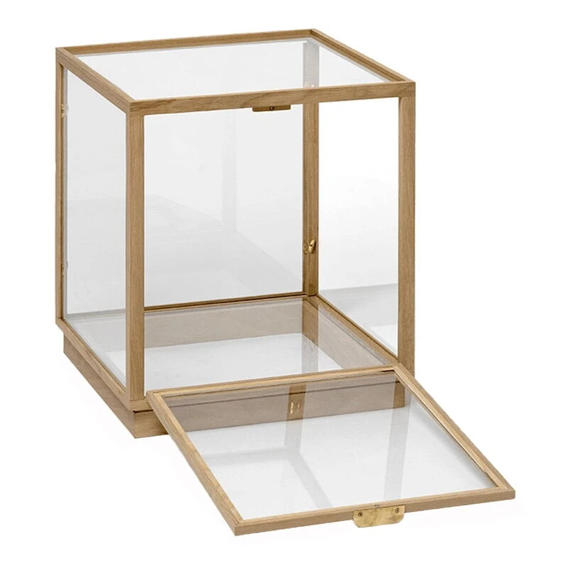 Ferm LIVING Base Pour Vitrine En Verre Miru, Chêne 5 Ferm LIVING Base Pour Vitrine En Verre Miru, Chêne – Image 3