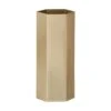 Ferm LIVING Vase Hexagon Laiton 1 Ferm LIVING Vase Hexagon Laiton -ferm LIVING Magasin vase hexagon laiton